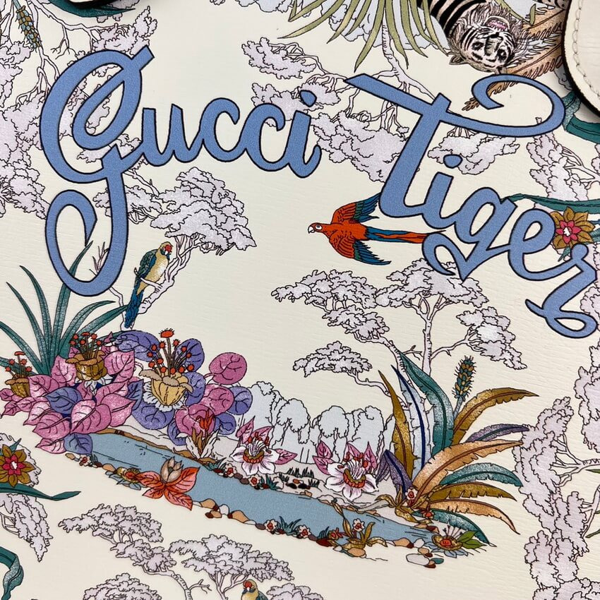 Gucci Tiger Medium Tote Bag 687827