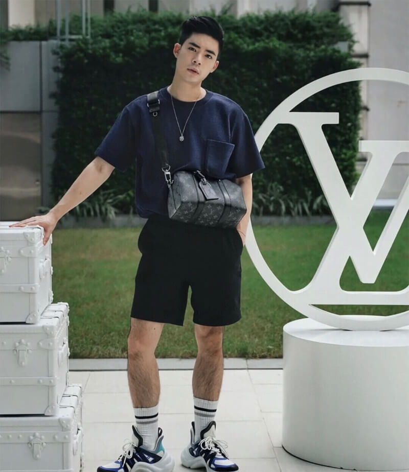 Louis Vuitton Monogram Eclipse City Keepall M45936