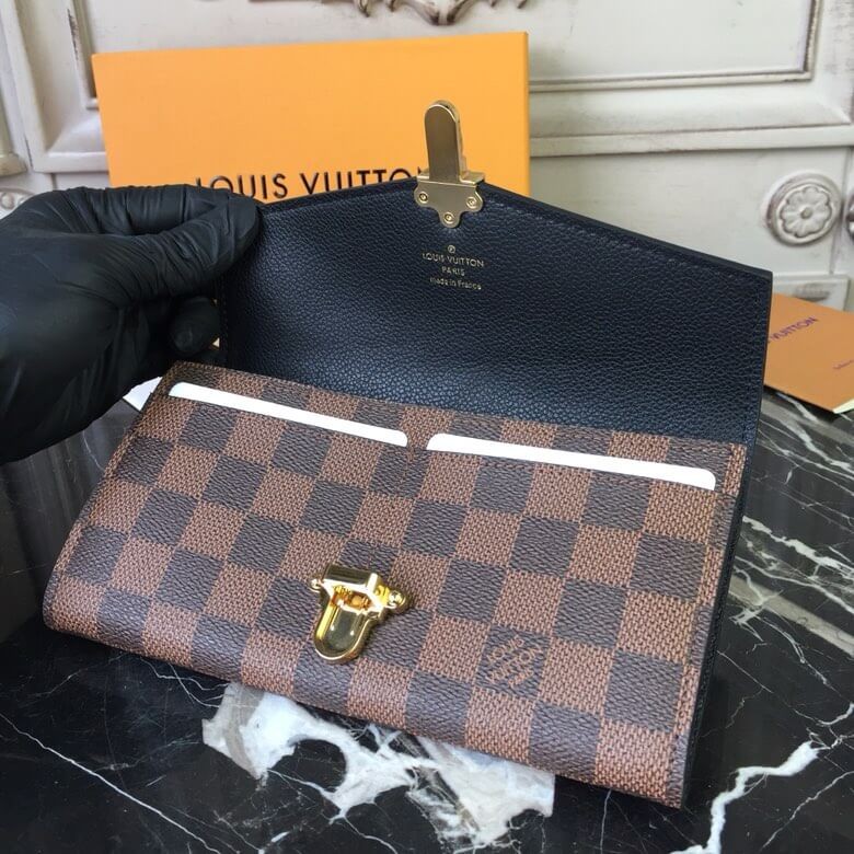 Louis Vuitton Monogram Cavas Clapton Wallet N64449
