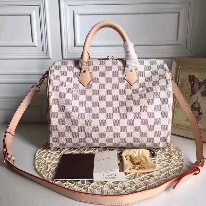 Louis Vuitton Damier Azur Canvas Speedy Bandouliere 30 N41373