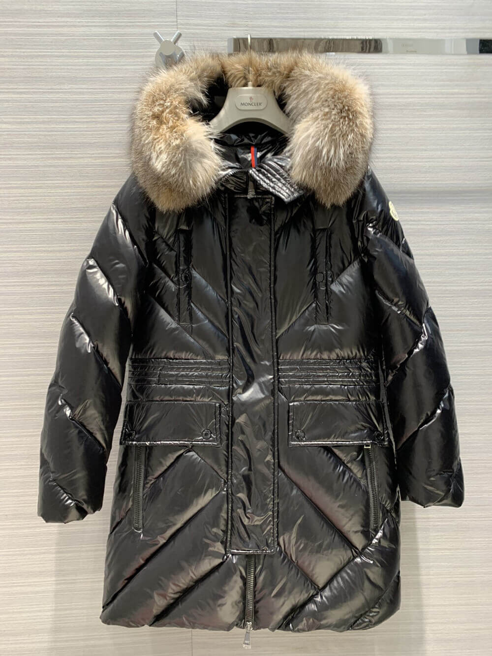 Moncler Dinard Long Down Jacket 0931