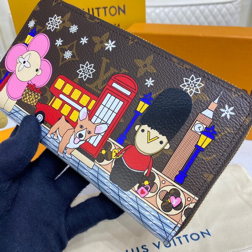 Louis Vuitton Monogram Canvas Zippy Wallet M80857