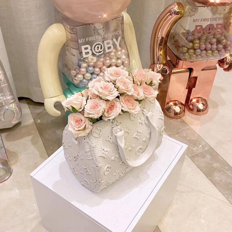 Louis Vuitton Speedy Bag-Shaped Flower Vase