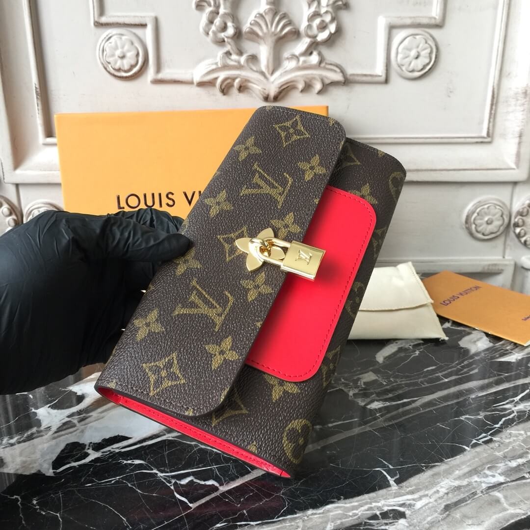 Louis Vuitton Monogram Cavas Flower Wallet M62566