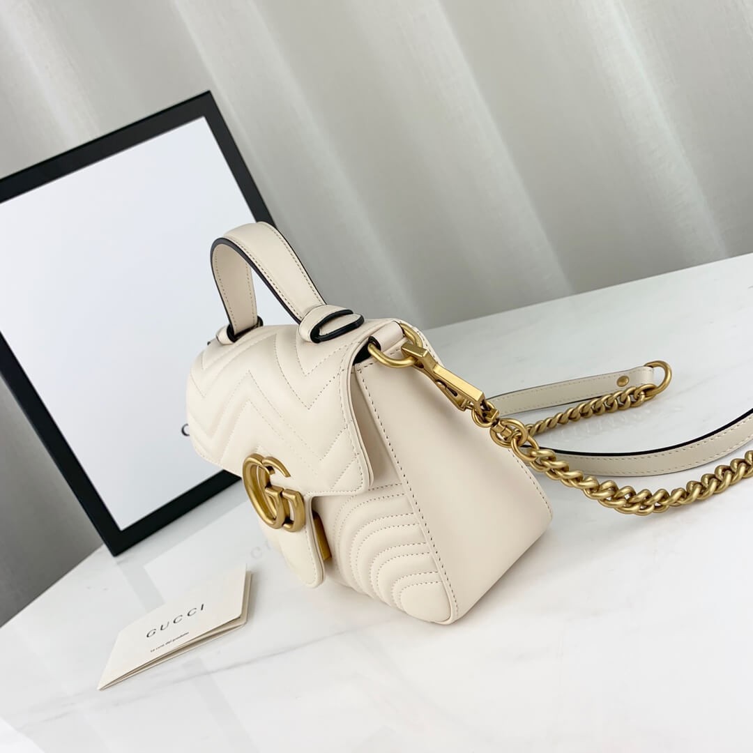 Gucci GG Marmont Mini Top Handle Bag 547260