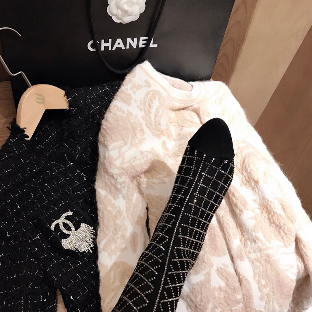 Chanel Crystal High Boots 11380