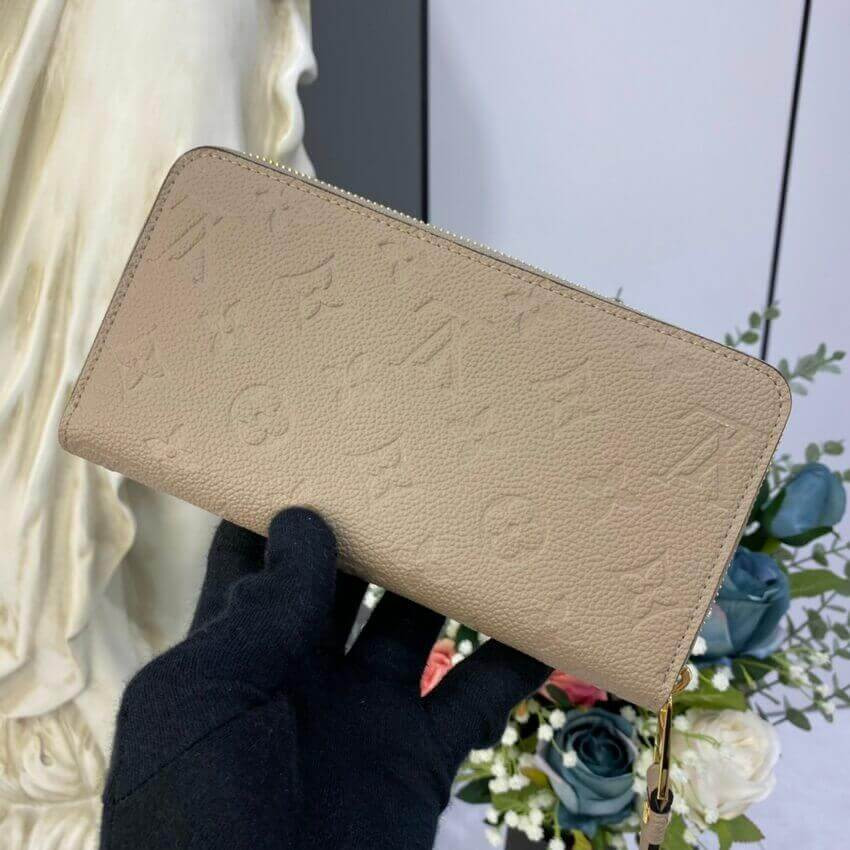 Louis Vuitton Monogram Empreinte Zippy Wallet M69034
