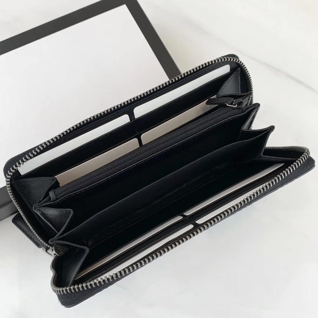 Gucci Signature Zip Around Wallet 307987