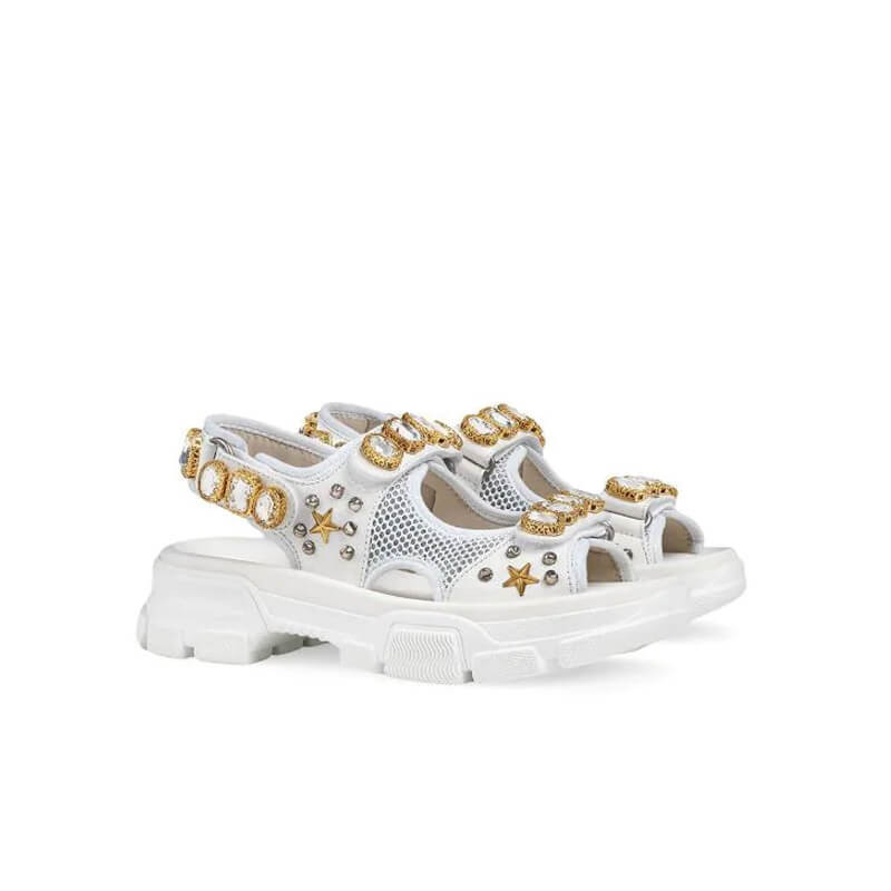 Gucci Aguru Crystal Embellished