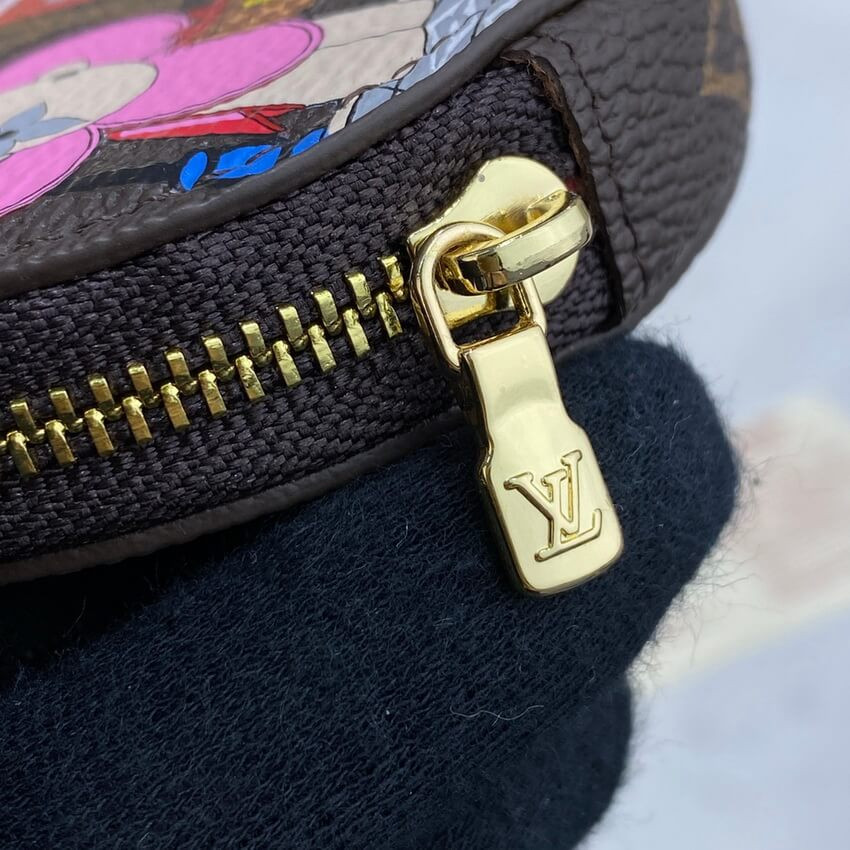 Louis Vuitton Monogram Round Coin Purse M80864C