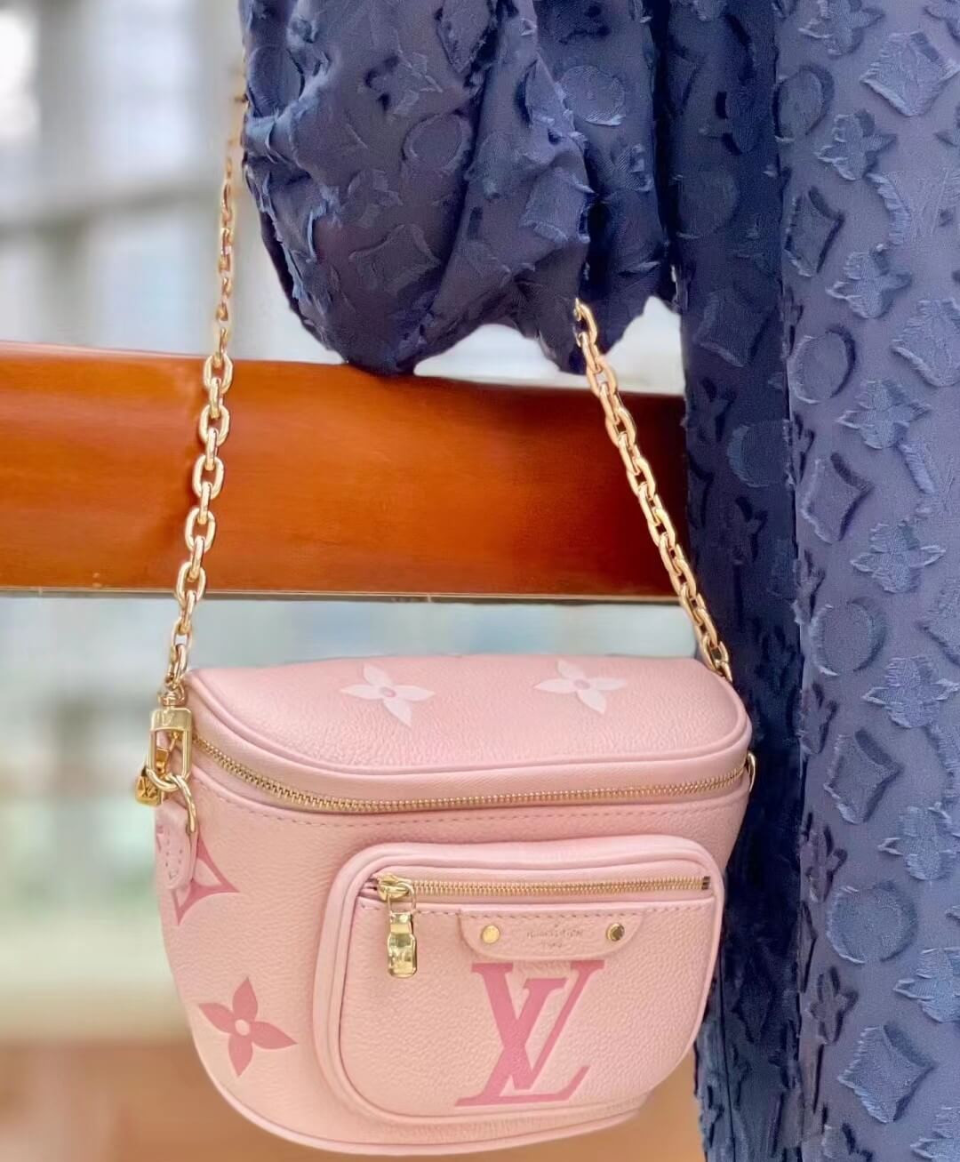 Louis Vuitton Monogram Empreinte Mini Bumbag M82347