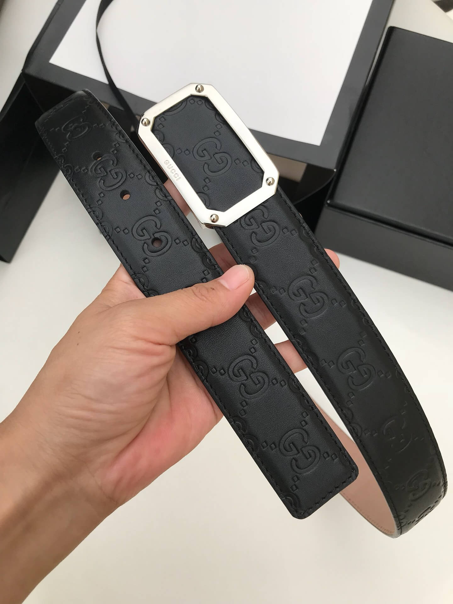 Gucci Signature Leather Belt 403941