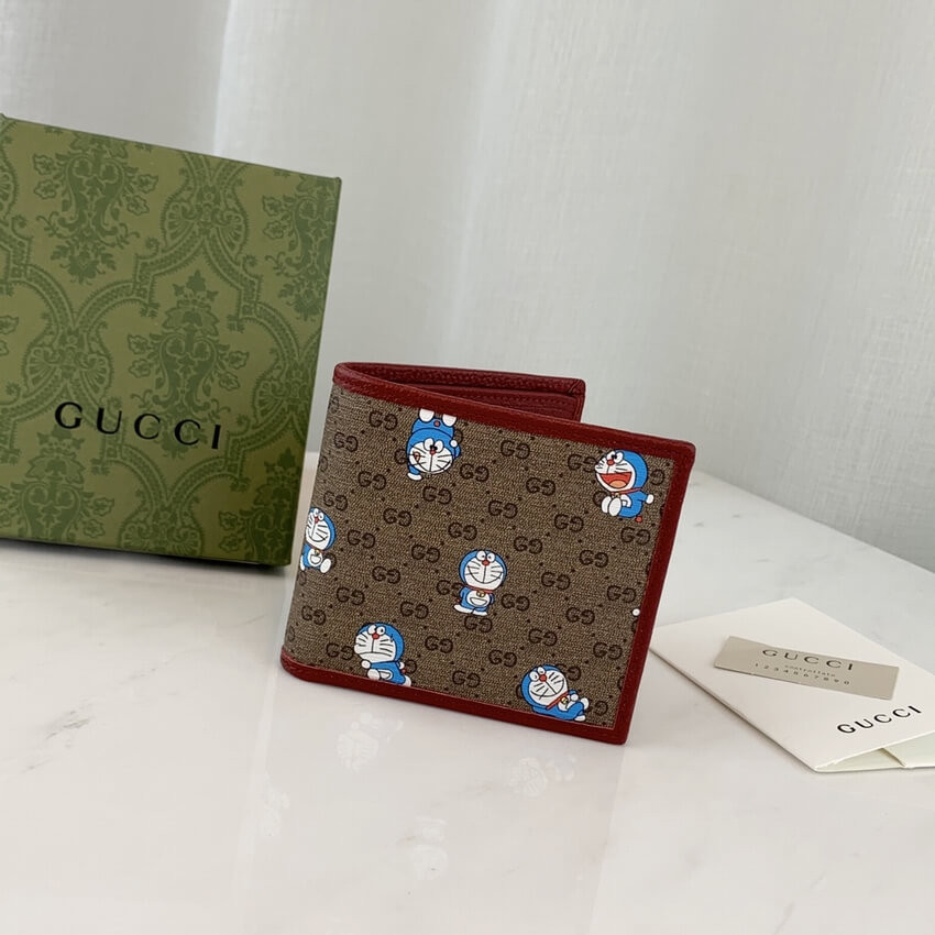Doraemon x Gucci Bifold Wallet 647802