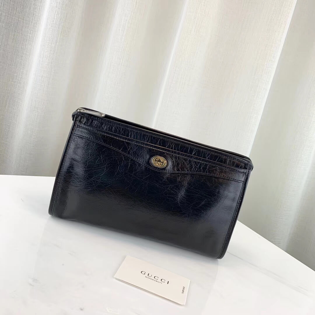 Gucci Pouch with Interlocking G 575991