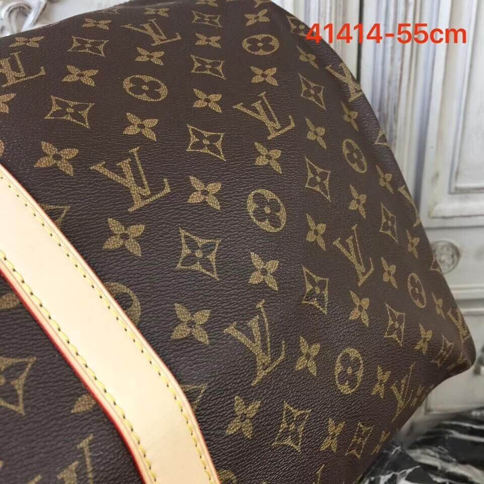 Louis Vuitton Monogram Canvas Keepall Bandouliere 55 M41414