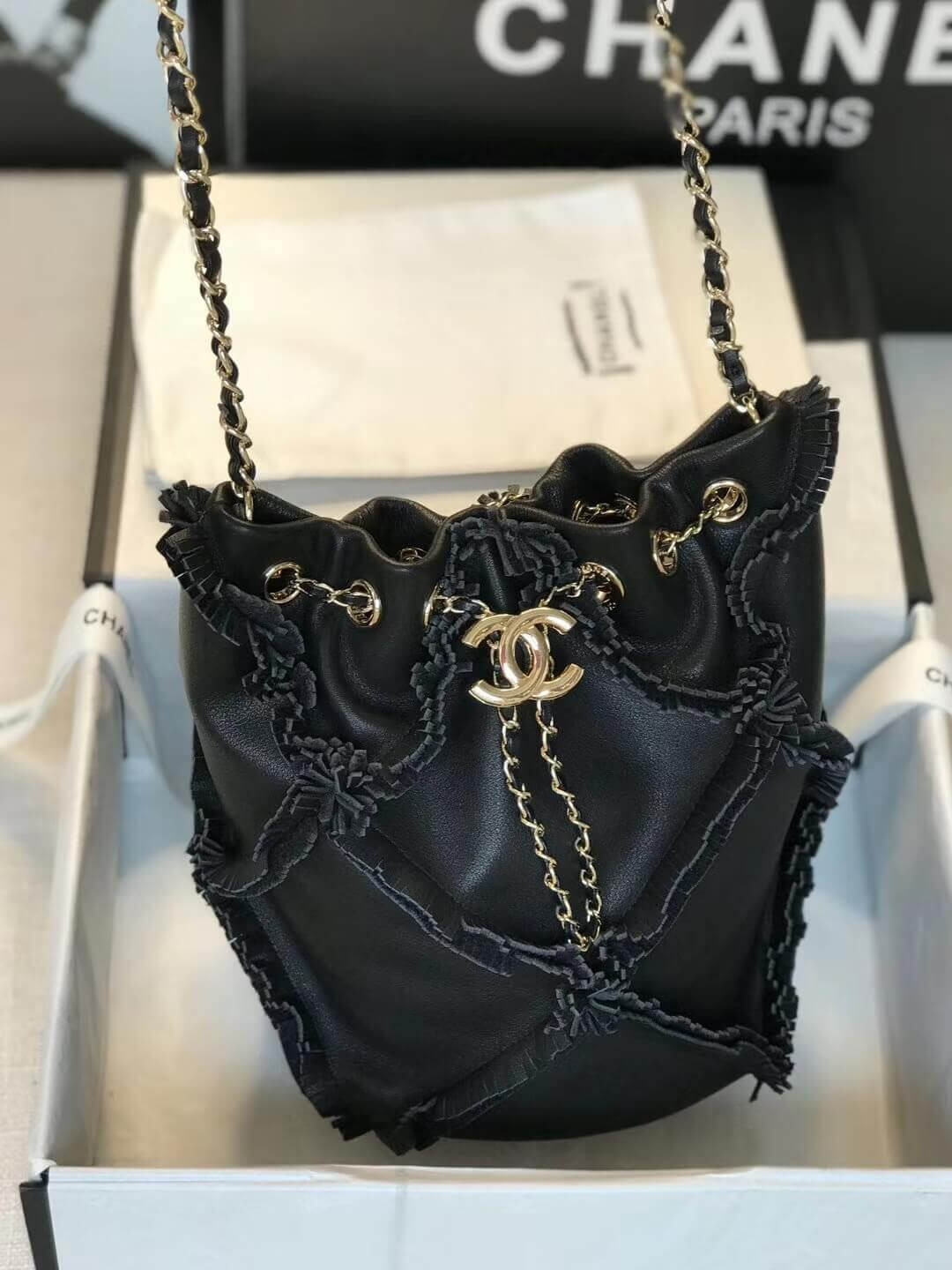 Chanel Drawstring Bag AS1503