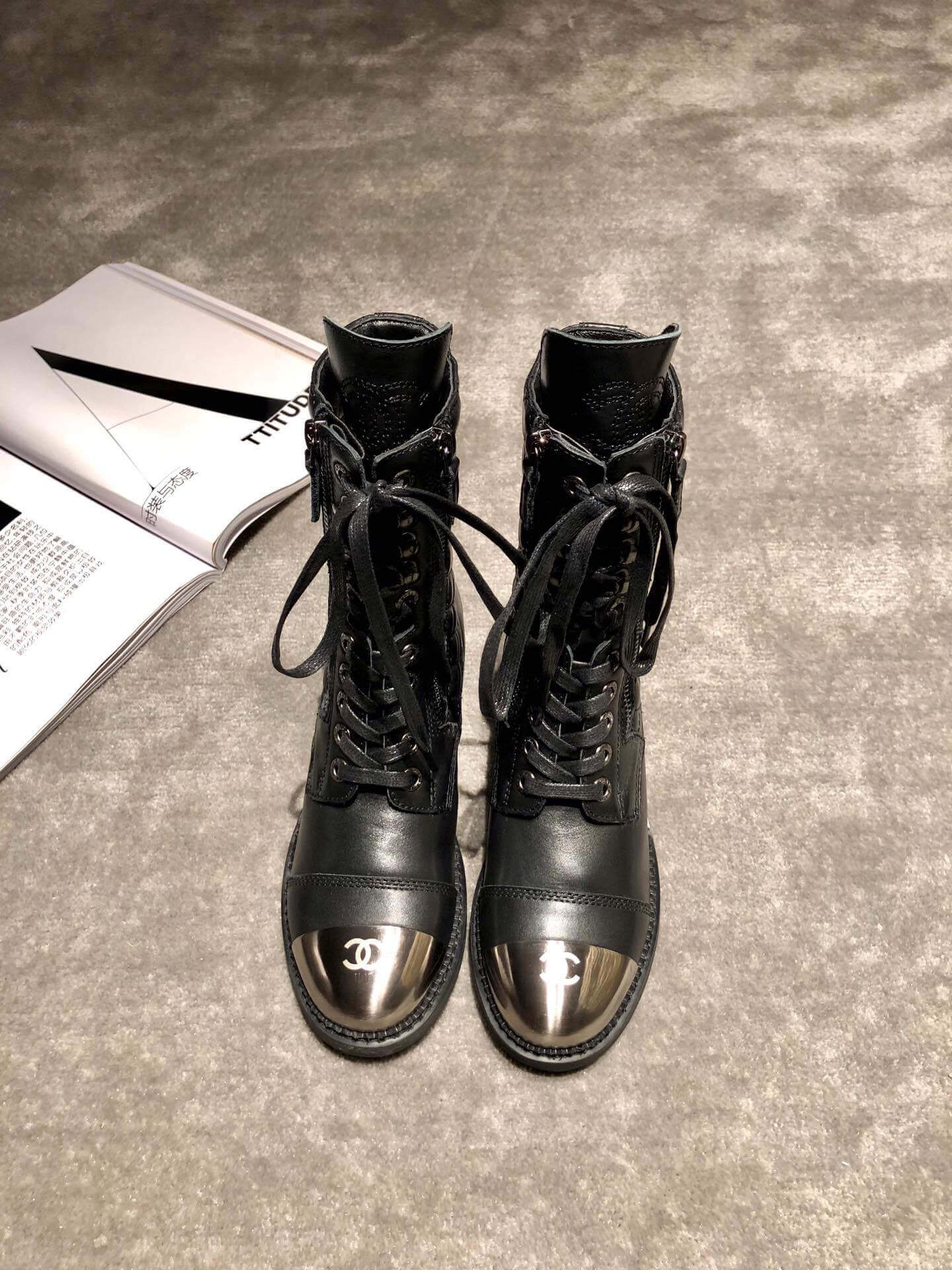 Chanel Frye Harness Boot C1120C