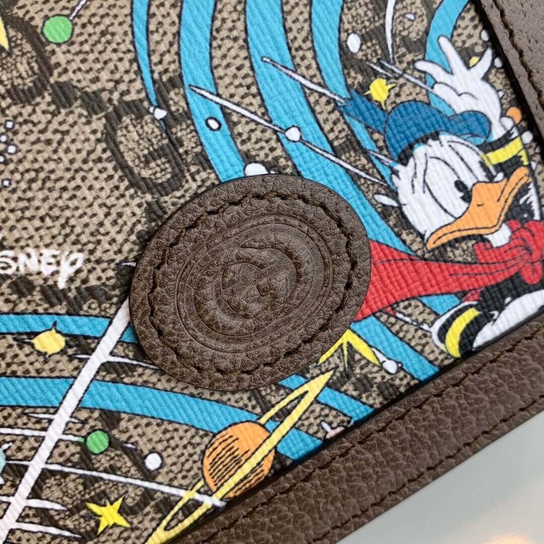 Disney x Gucci Donald Duck Card Case Wallet 648121