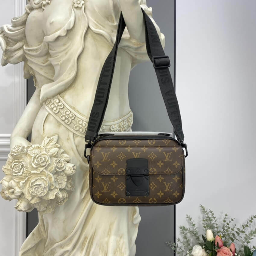 Louis Vuitton Monogram S Lock Messenger Bag M45806 M45863