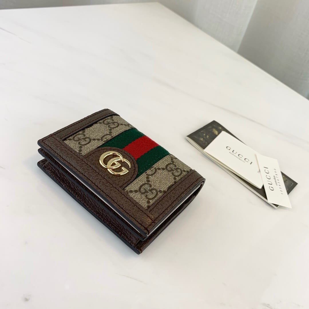 Gucci Ophidia GG Card Case Wallet 523155