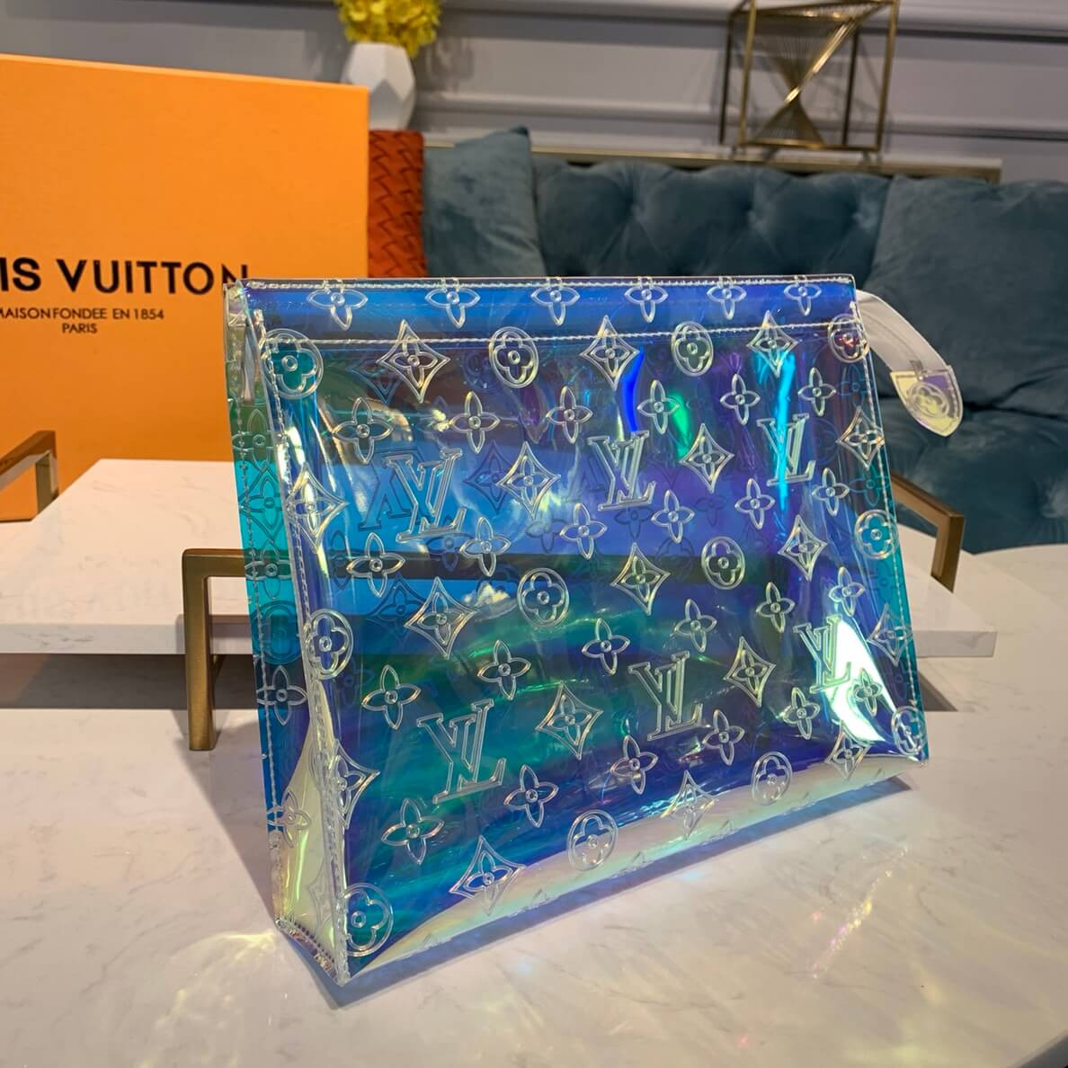 Louis Vuitton Monogram PVC Pochette Voyage MM M61692D