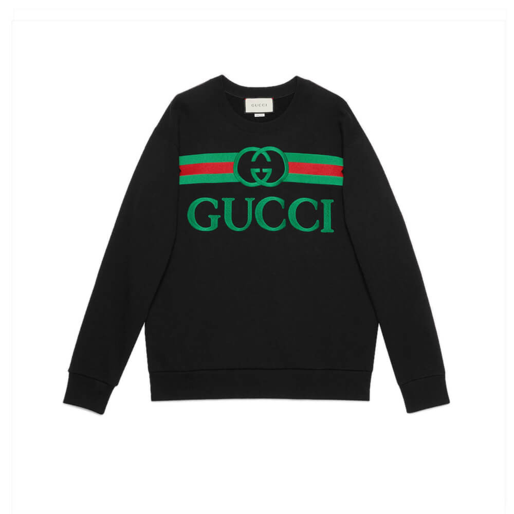 Gucci Oversize Sweatshirt With Gucci Logo 469250