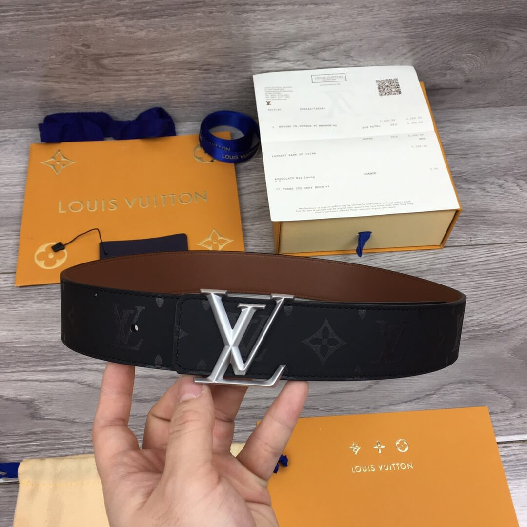 Louis Vuitton Pyramide 40mm Reversible Belt M9346