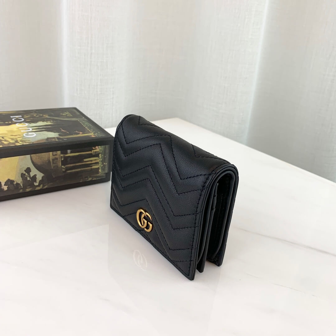 Gucci GG Marmont Card Case Wallet 466492