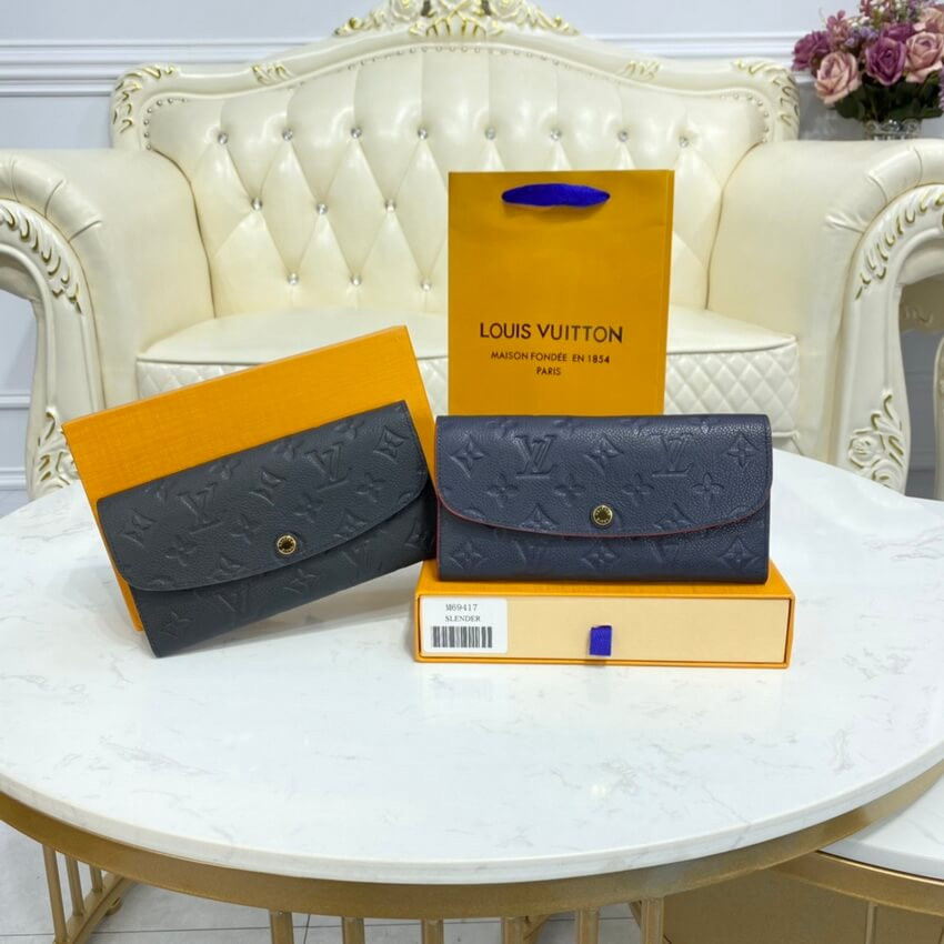 Louis Vuitton Monogram Empreinte Emilie Wallet M62369