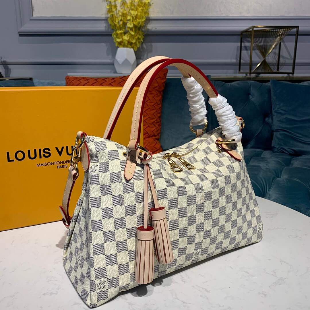 Louis Vuitton Damier Azur Canvas Lymington N40022