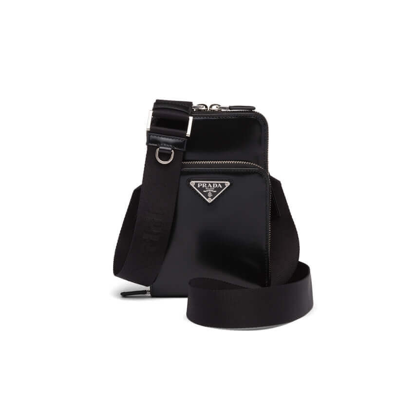 Prada Brushed Leather Smartphone Case 2ZH126