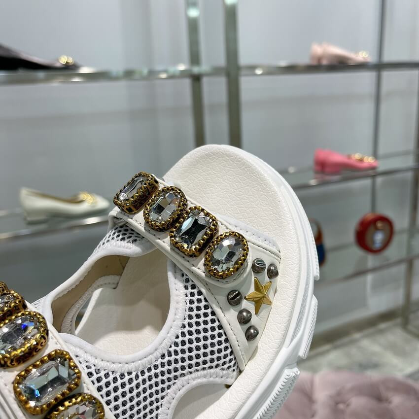 Gucci Aguru Crystal Embellished