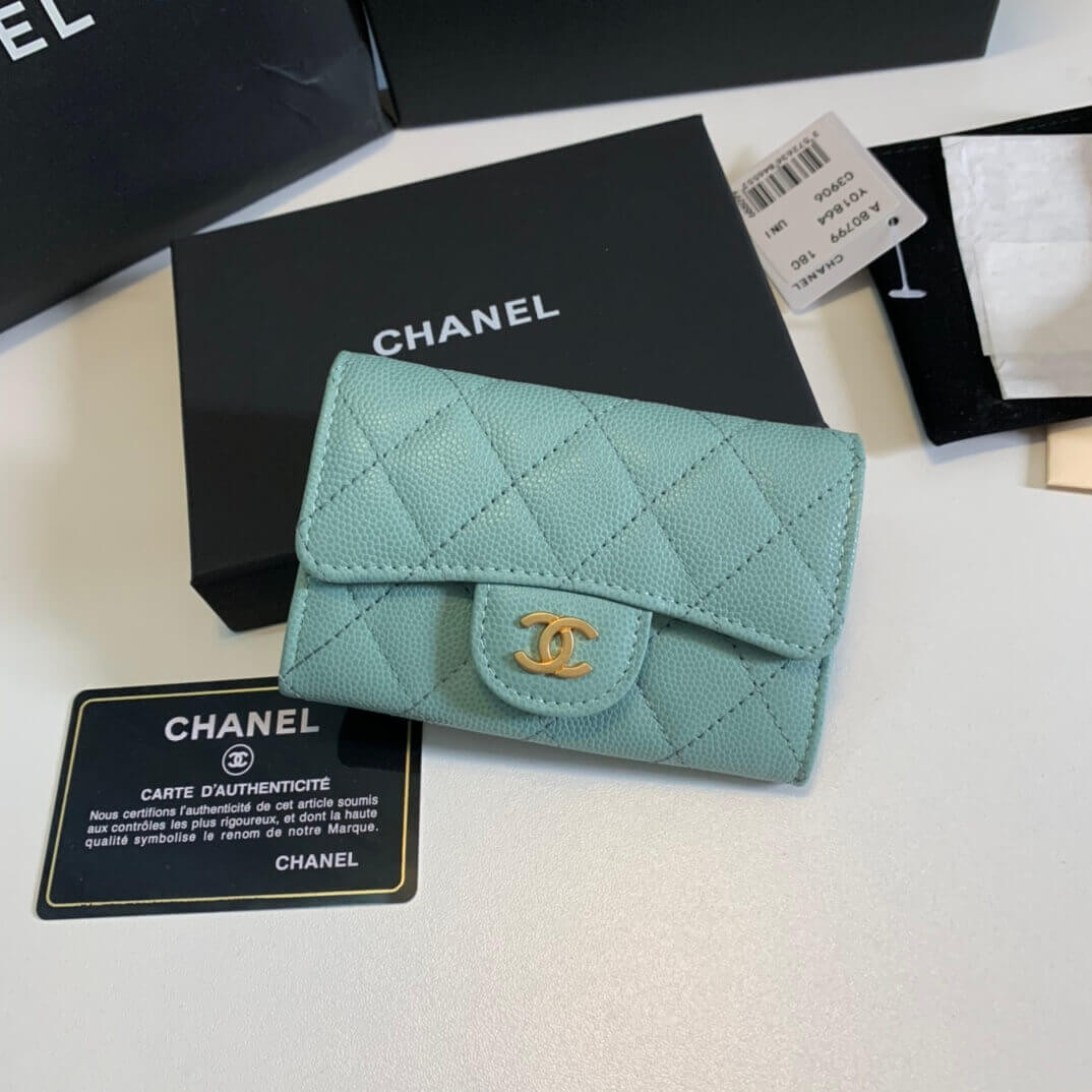 Chanel Caviar Classic Card Holder A80799