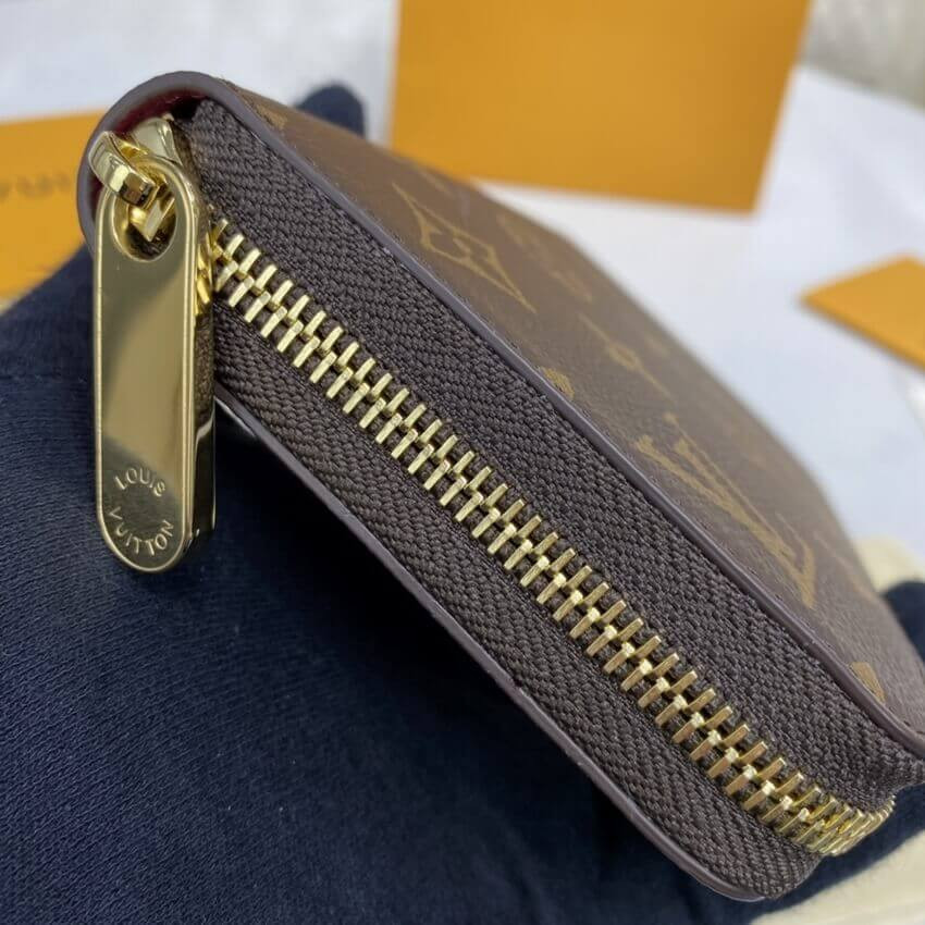 Louis Vuitton Monogram Zippy Wallet M41895 Fuchsia