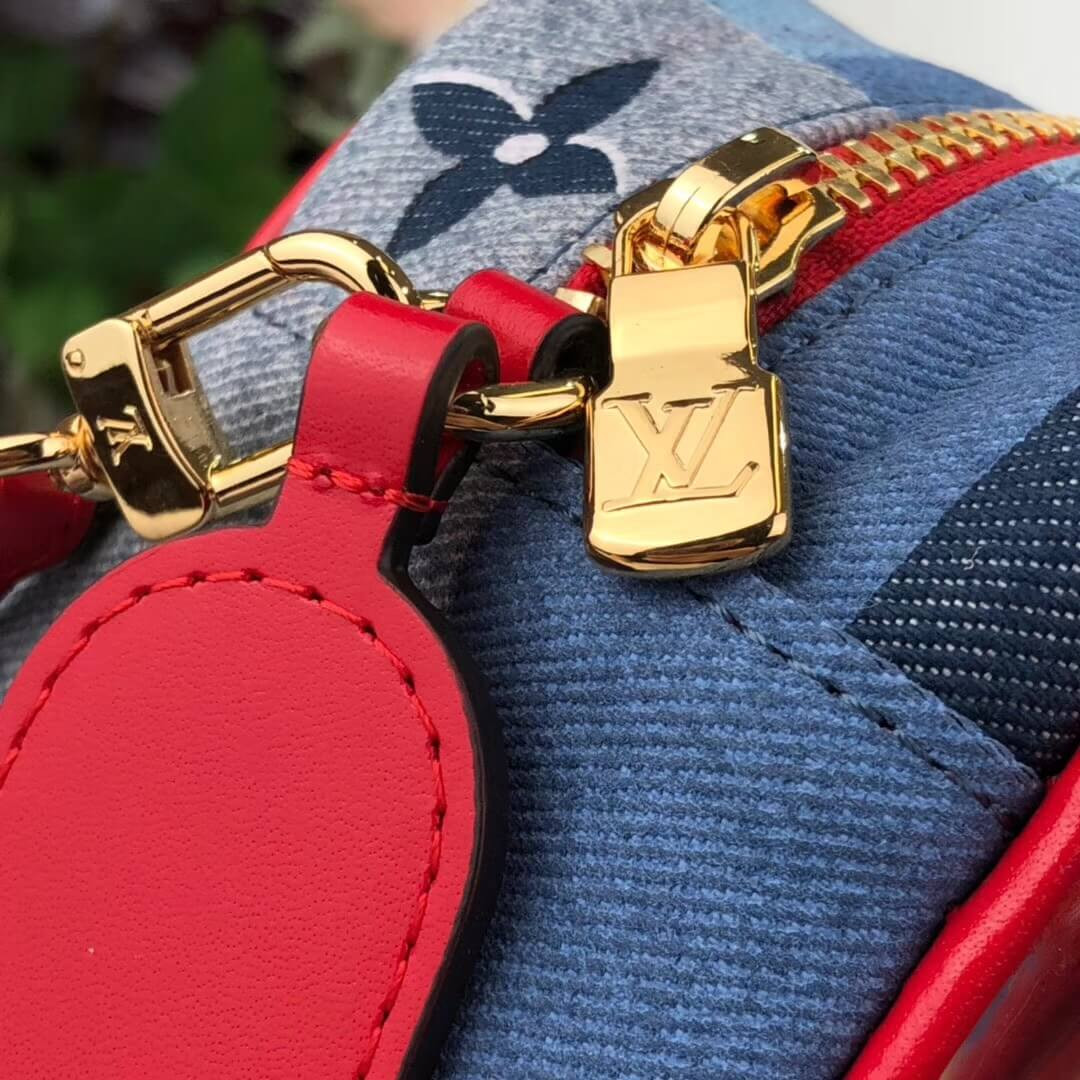 Louis Vuitton Monogram Denim Canvas Beach Pouch M68765