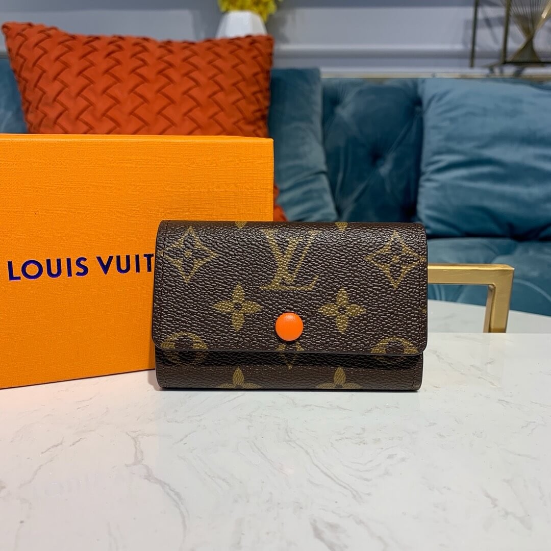 Louis Vuitton Monogram Canvas 6 Key Holder M60701