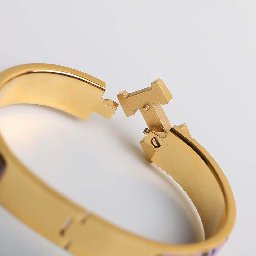 Hermes Clic H Panoplie Equestre Bracelet H707