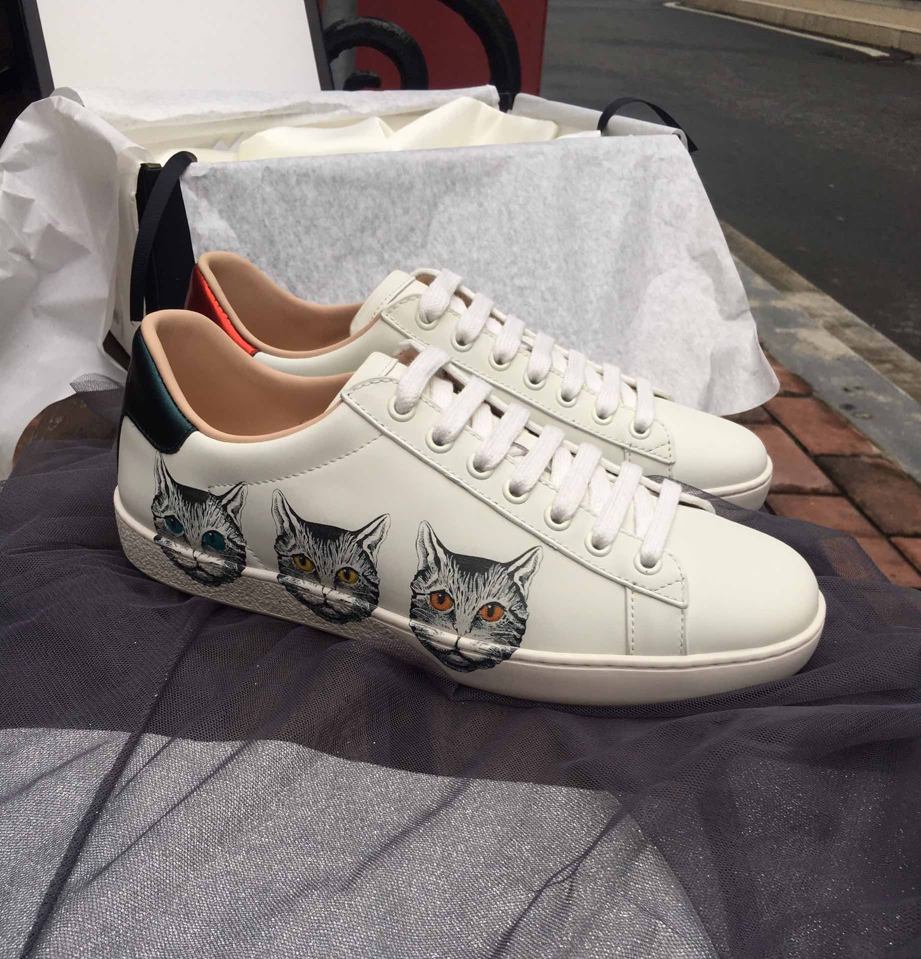 Gucci Ace Sneaker with Mystic Cat 577147