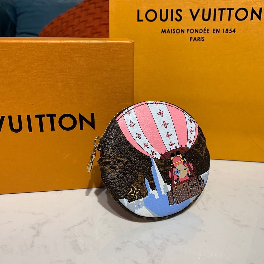 Louis Vuitton Shanghai Round Coin Purse M61926