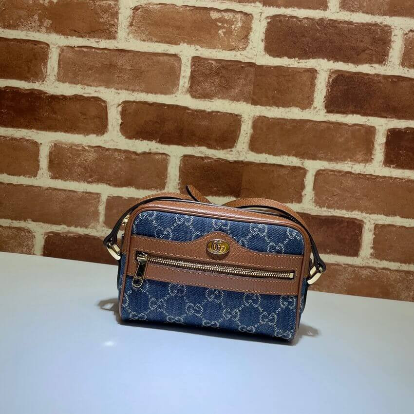 Gucci Denim Ophidia GG Mini Bag 517350