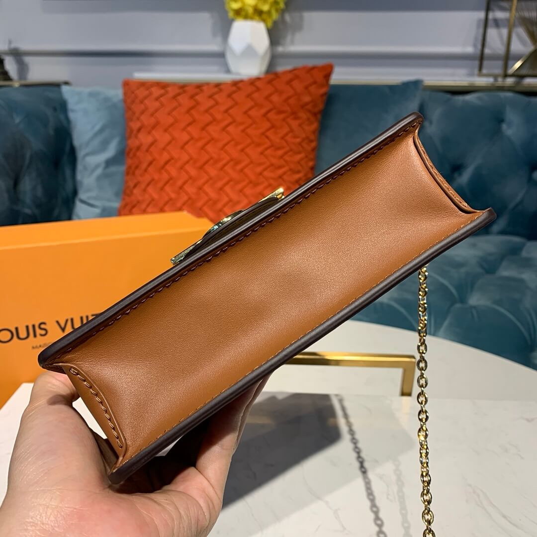 Louis Vuitton Monogram Canvas Dauphine Chain Wallet M68746