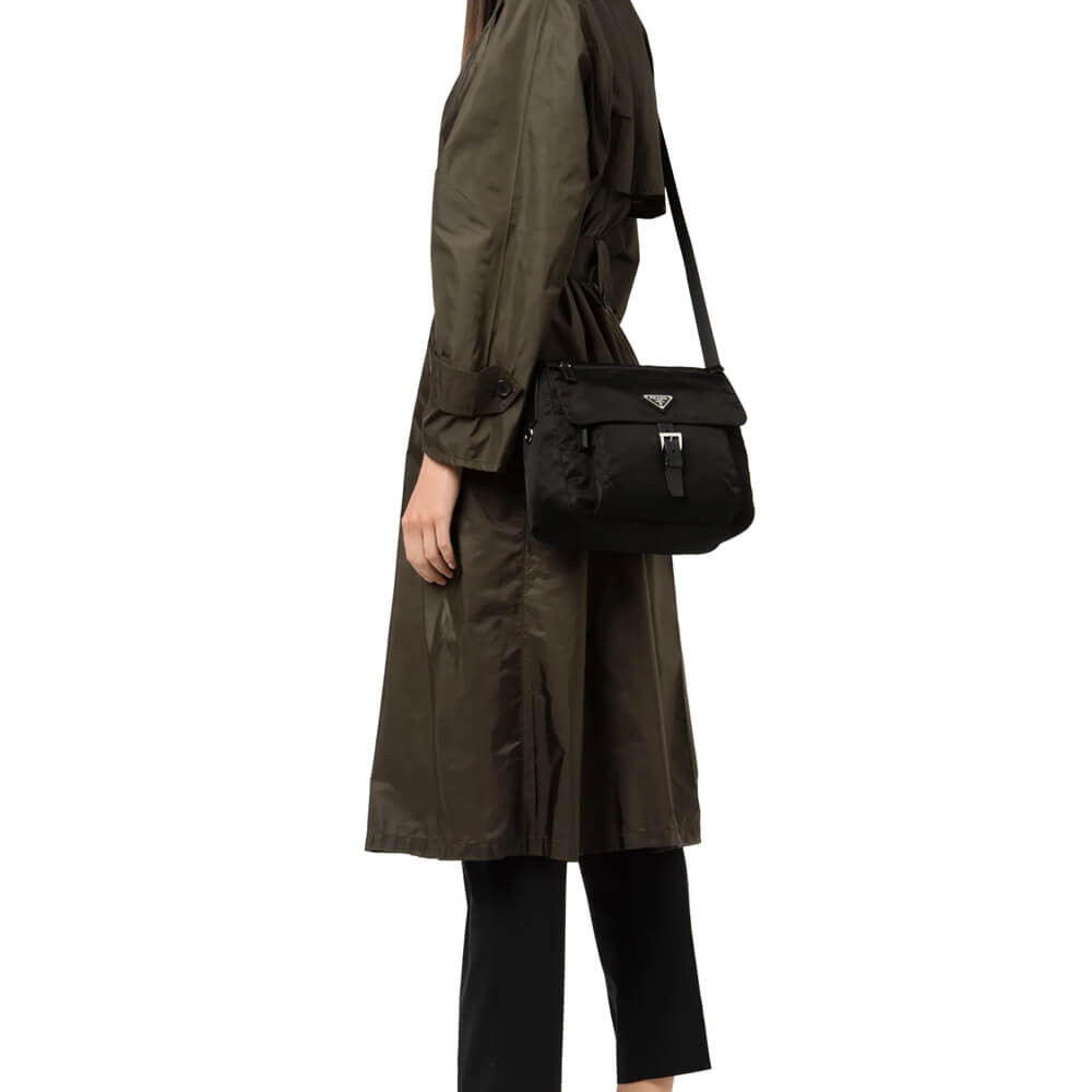 Prada Small Nylon Shoulder Bag 1BD994