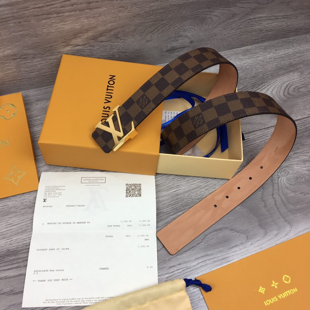 Louis Vuitton Initiales 40mm Belt M9822