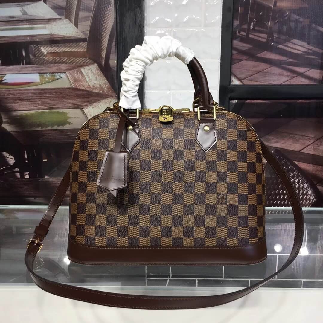 Louis Vuitton Damier Ebene Canvas Alma PM N53151
