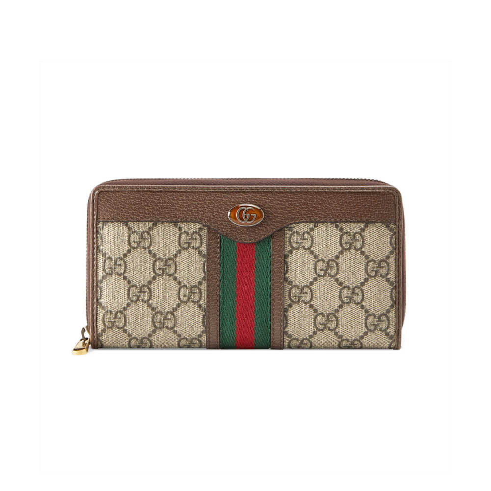 Gucci Ophidia GG Zip Around Wallet 597612