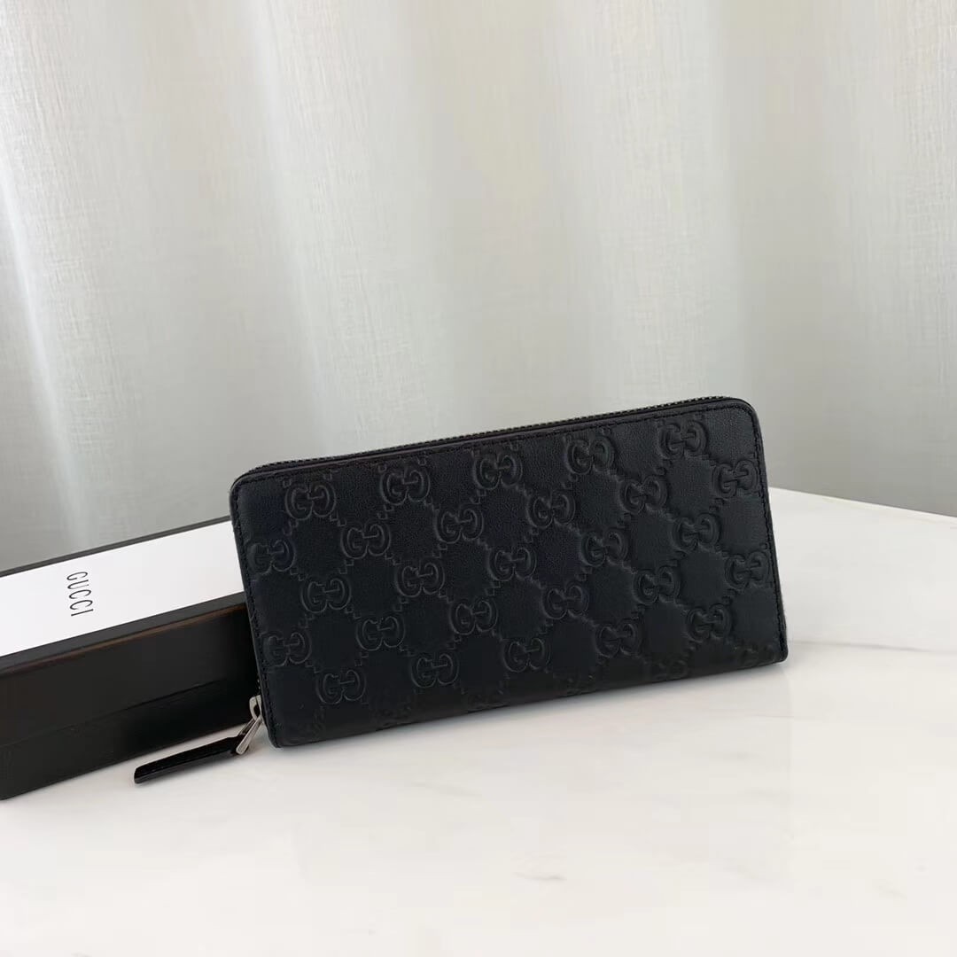 Gucci Signature Zip Around Wallet 307987