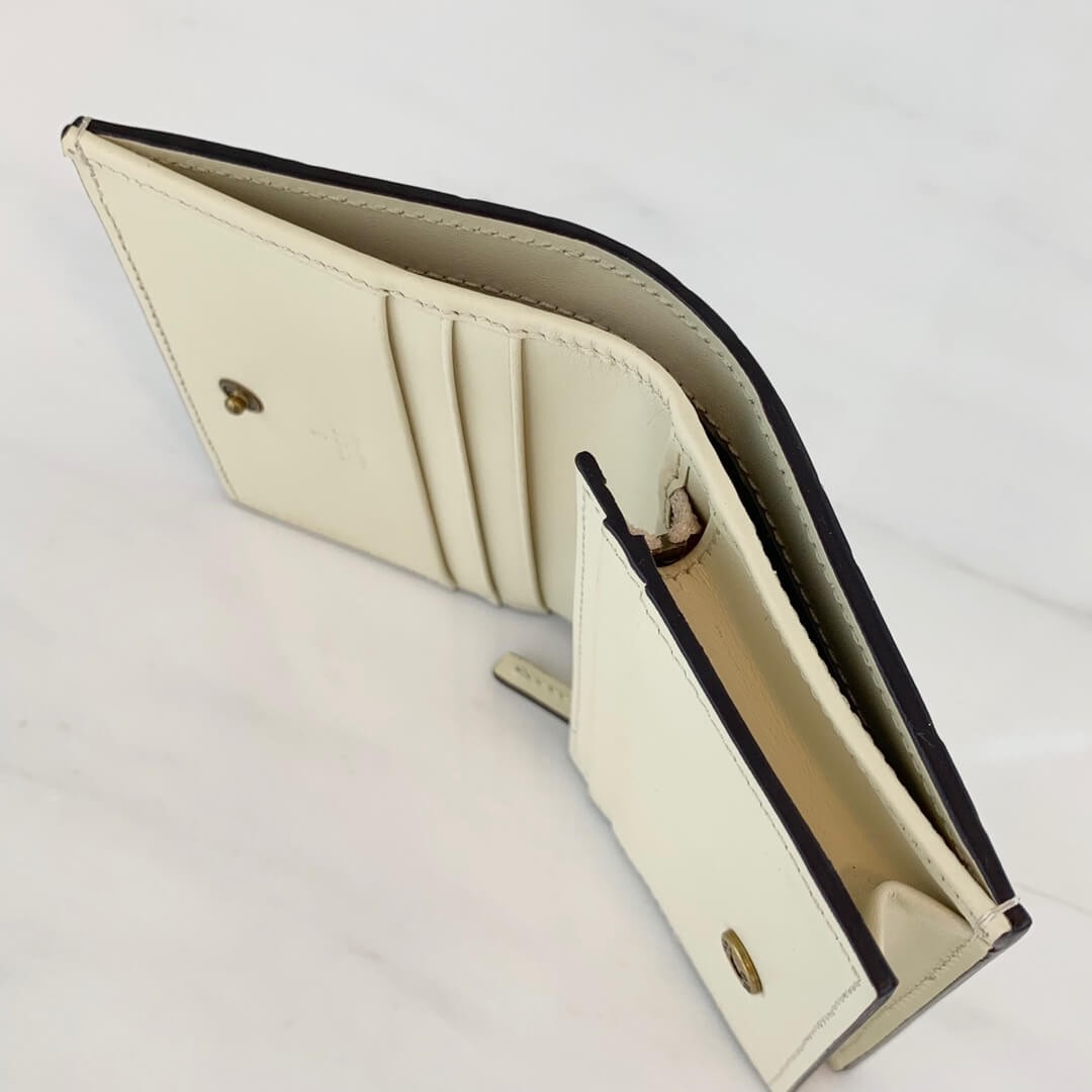 Gucci Signature Card Case Wallet With Cherries 476050