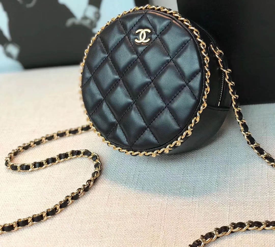 Chanel Round Clutch Chain Bag A70657