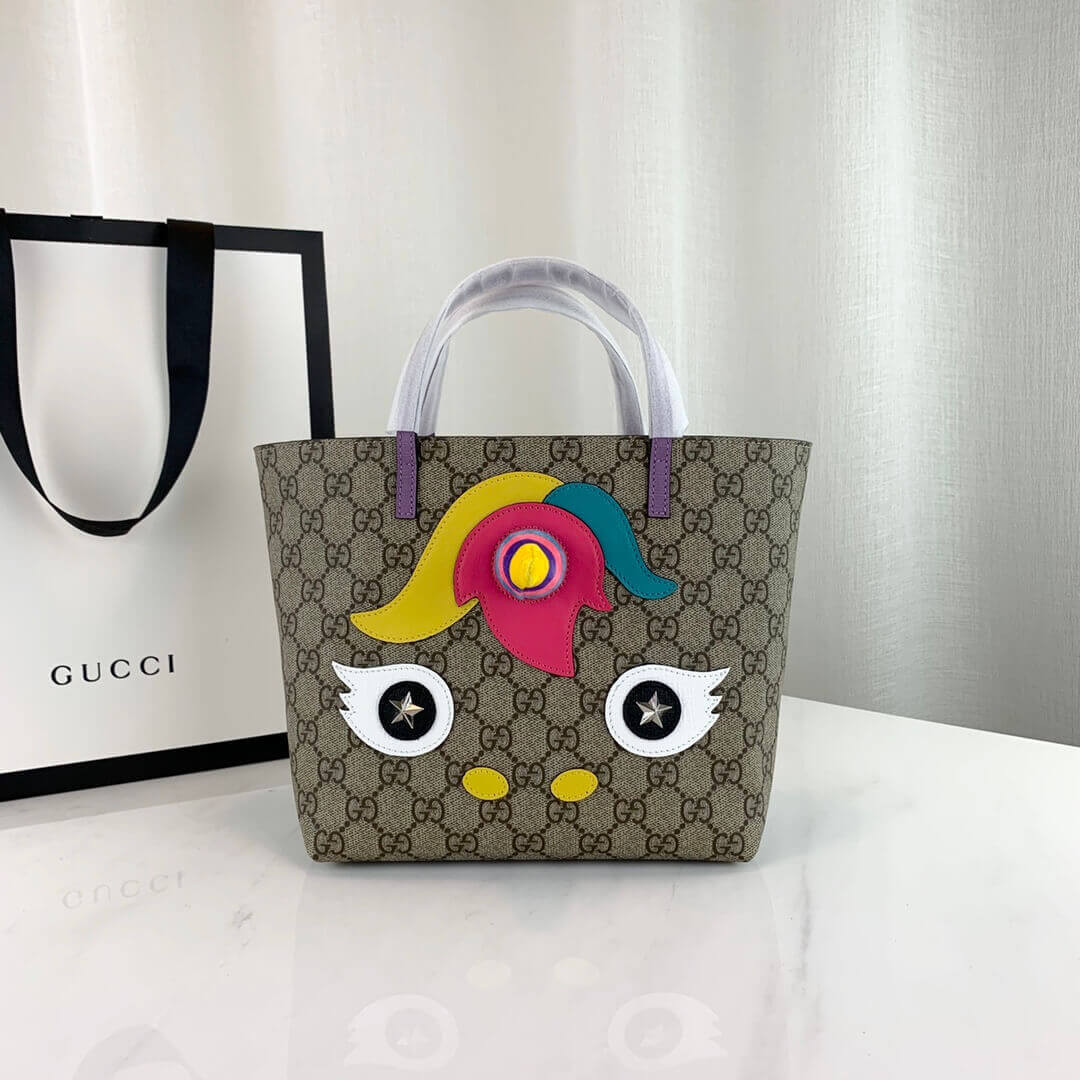 Gucci Beige Childrens Unicorn Tote 502189