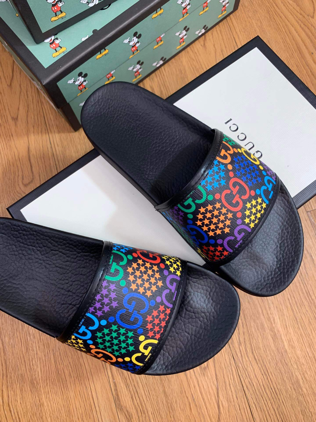 Gucci GG Psychedelic slide 610089